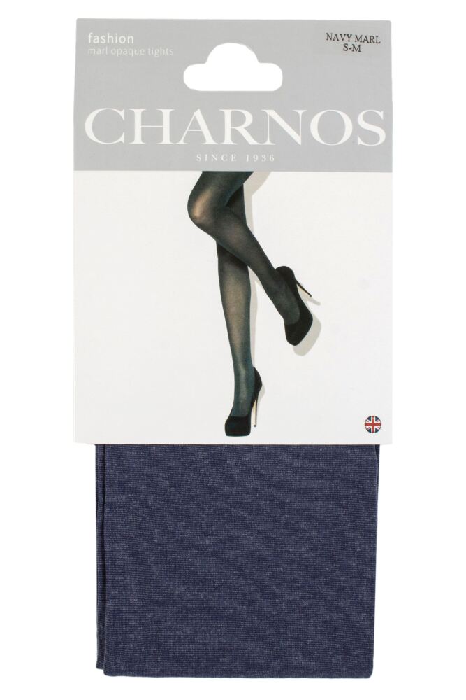 sockshop CharnosWomens Marl Opaque Tights