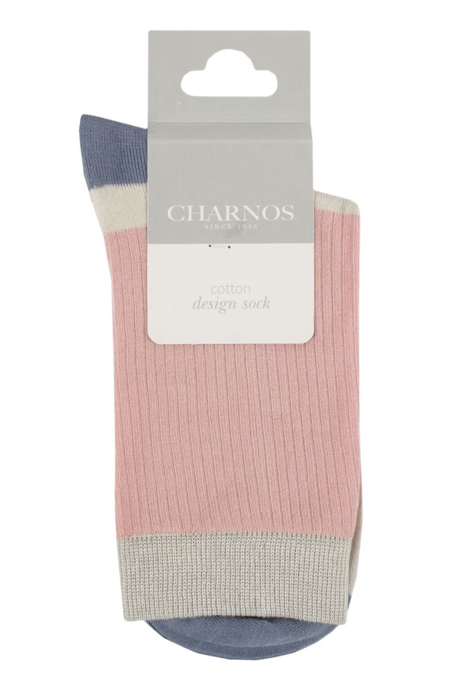 sockshop CharnosWomens Mercerised Cotton Rib Socks