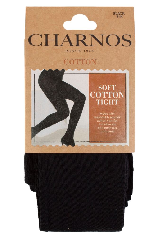 sockshop CharnosWomens Organic Cotton Plain Tights