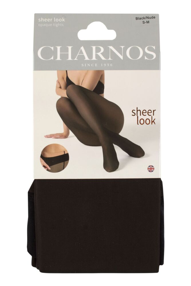 sockshop CharnosWomens Sheer Look Opaque Tights