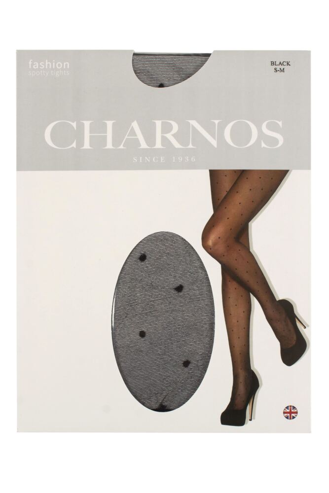 sockshop CharnosWomens Spotty Tights