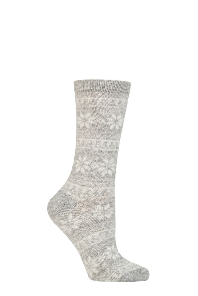 Sockshop CharnosWomens Wool Fairisle Socks