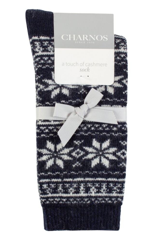 sockshop CharnosWomens Wool Fairisle Socks