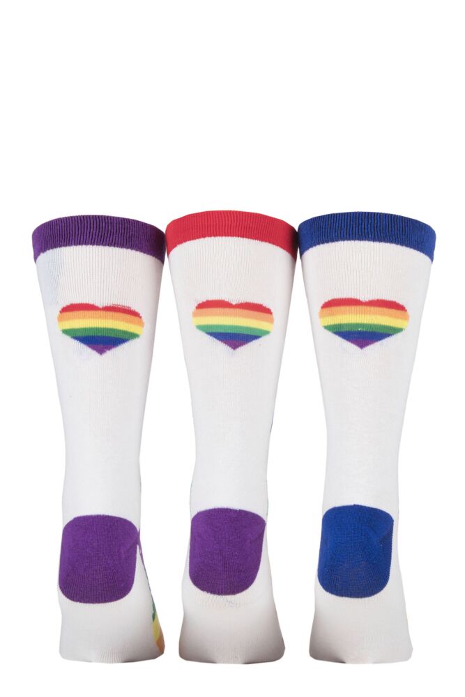 Sockshop Coca-ColaMens Cotton Pride Socks 3-Pair