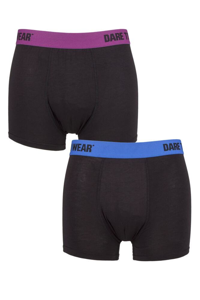 Sockshop Dare To WearMens Bamboo Trunks 2-Pack