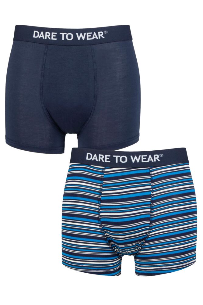 Sockshop Dare To WearMens Bamboo Trunks 2-Pack