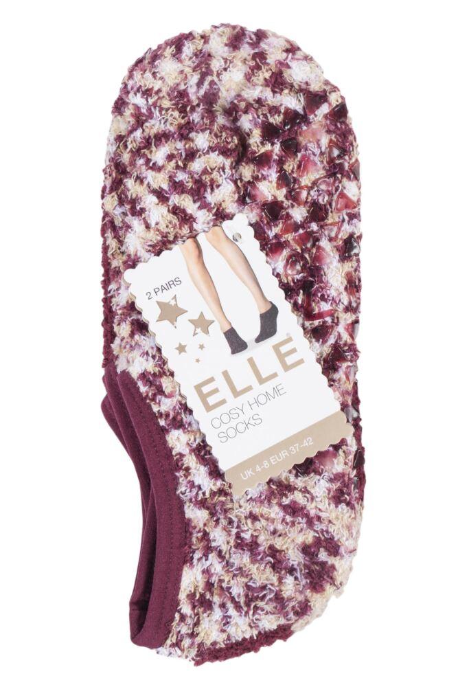 sockshop ELLEWomens Cosy Mary Jane Socks 2-Pair