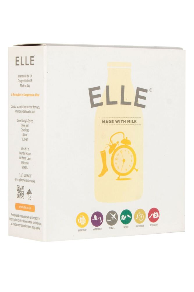 Sockshop ELLEWomens Milk Socks With Massage Sole