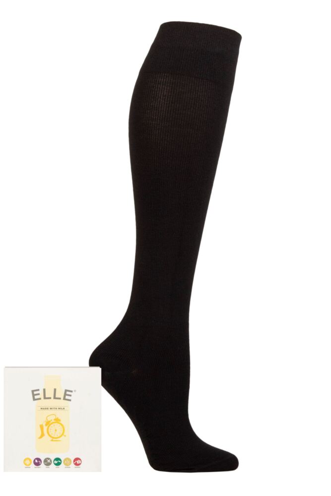Sockshop ELLEWomens Milk Socks With Massage Sole