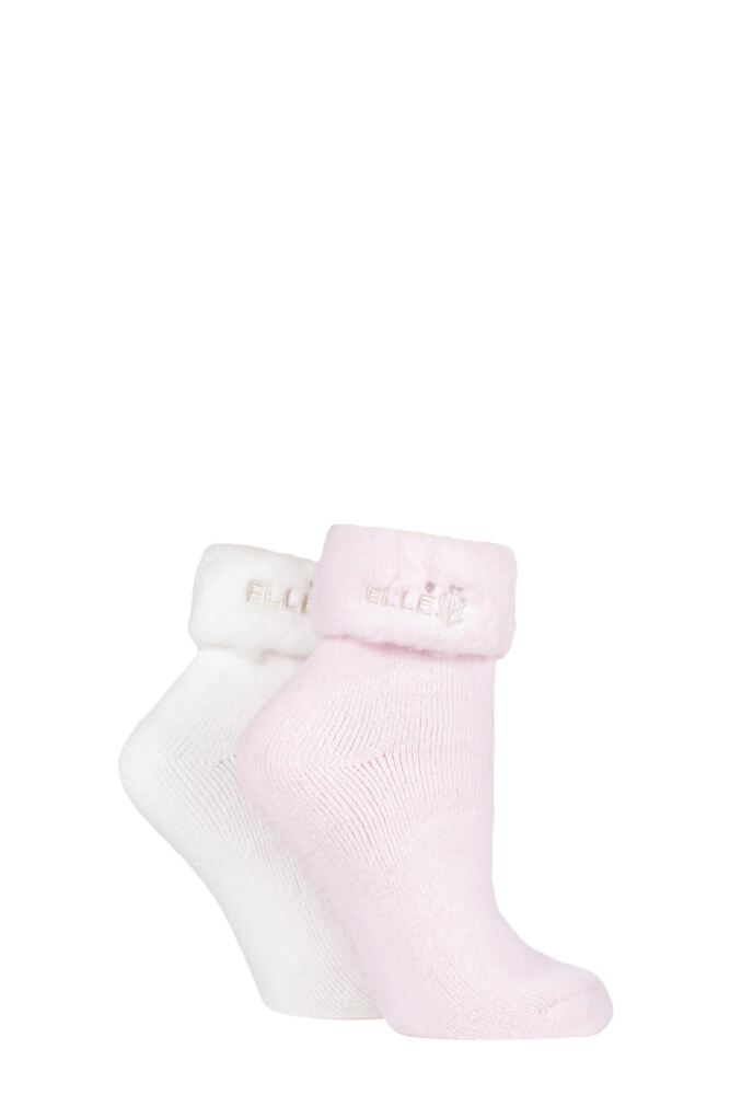 Sockshop ELLEWomens Original Cosy Bed Socks 2-Pair