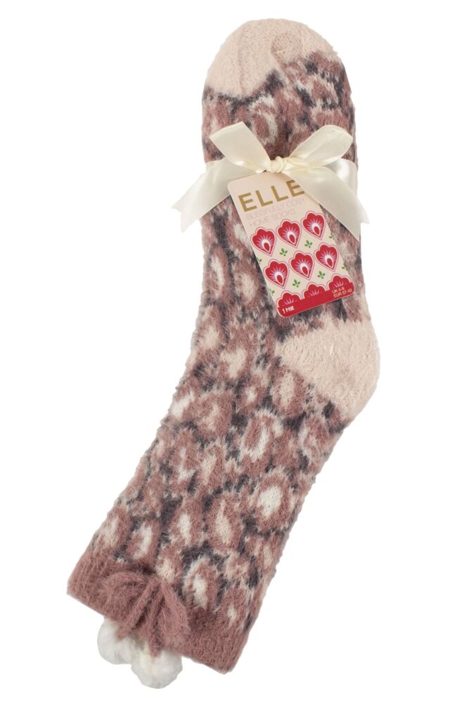 sockshop ELLEWomens Sherpa Lined Socks with Grip