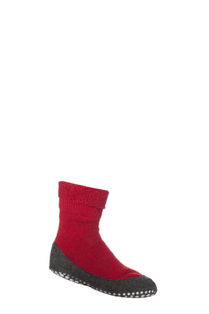 Sockshop FALKEKids Wool Cosyshoe Socks With Grip