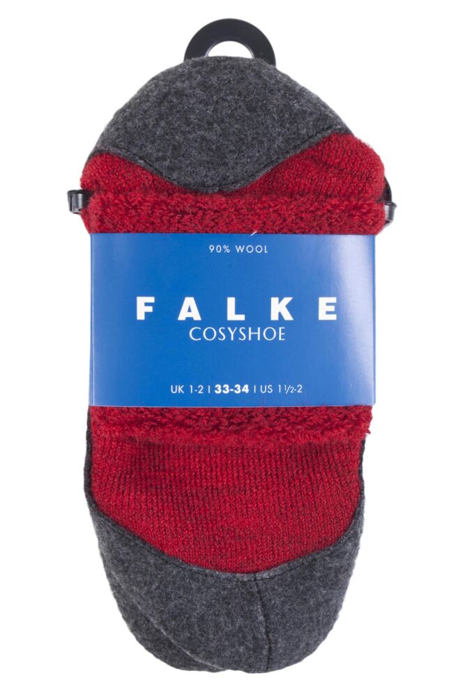 sockshop FALKEKids Wool Cosyshoe Socks with Grip
