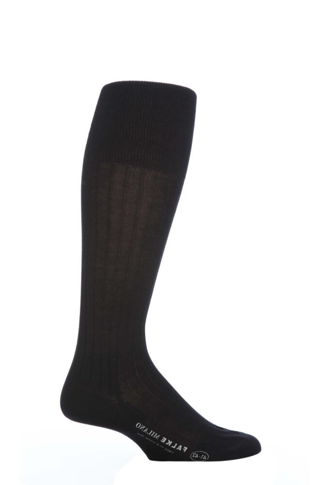 Sockshop FALKEMens Cotton Milano Knee High Socks