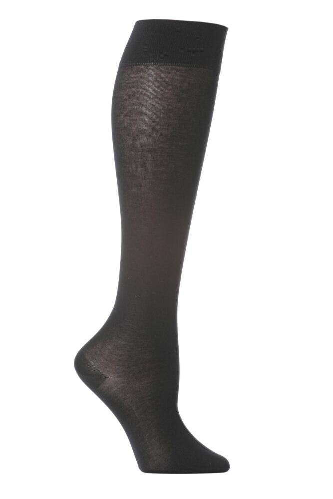 Sockshop FALKEWomens Cotton Touch Knee High Socks