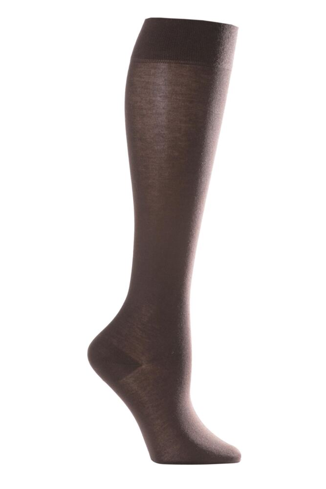 Sockshop FALKEWomens Cotton Touch Knee High Socks