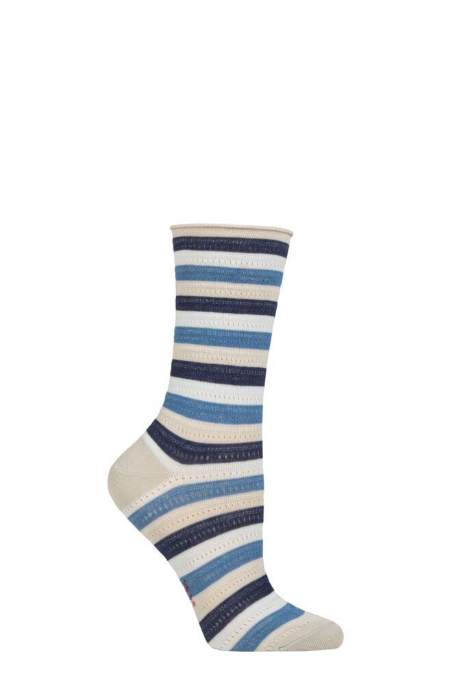 Sockshop FALKEWomens Lyocell Dopamine Stripe Socks