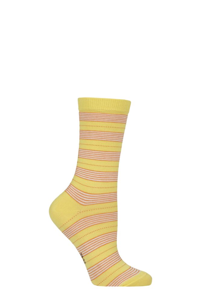 Sockshop FALKEWomens Stripe Uniform Cotton Socks