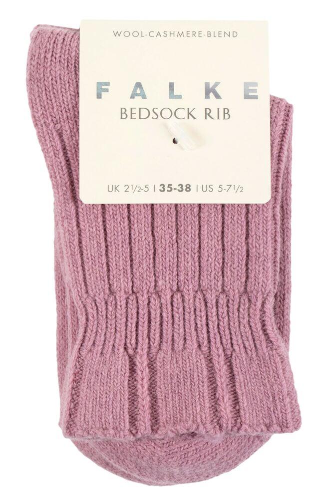 sockshop FALKEWomens Wool Ribbed Bed Socks