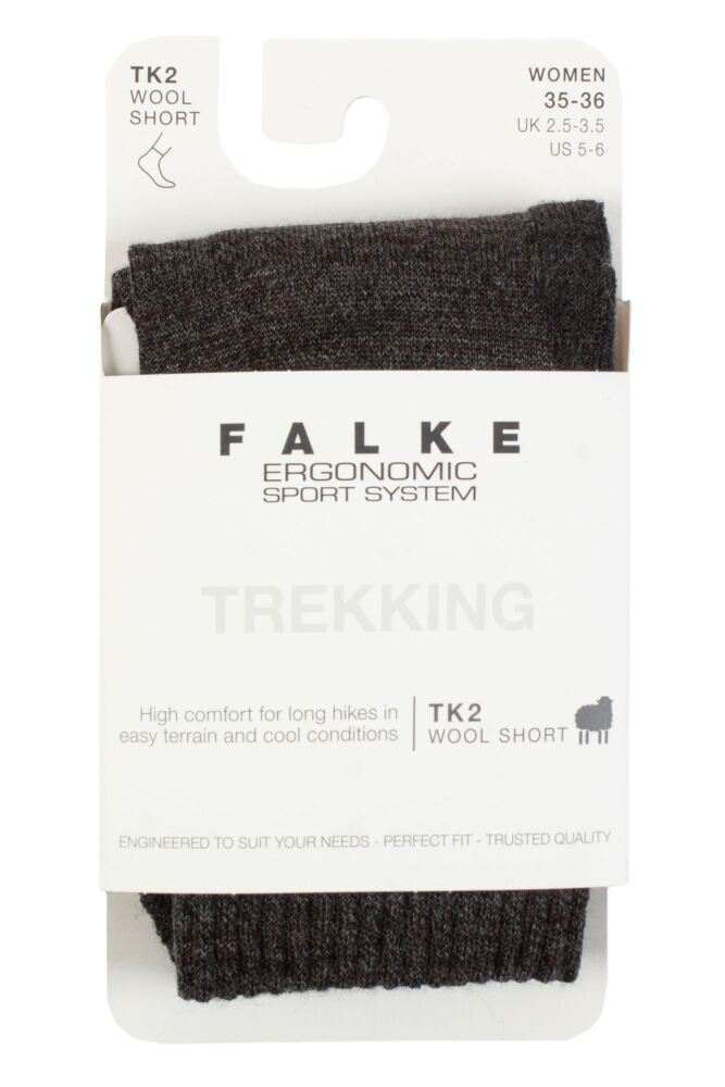 sockshop FALKEWomens Wool TK2 Short Trekking Socks