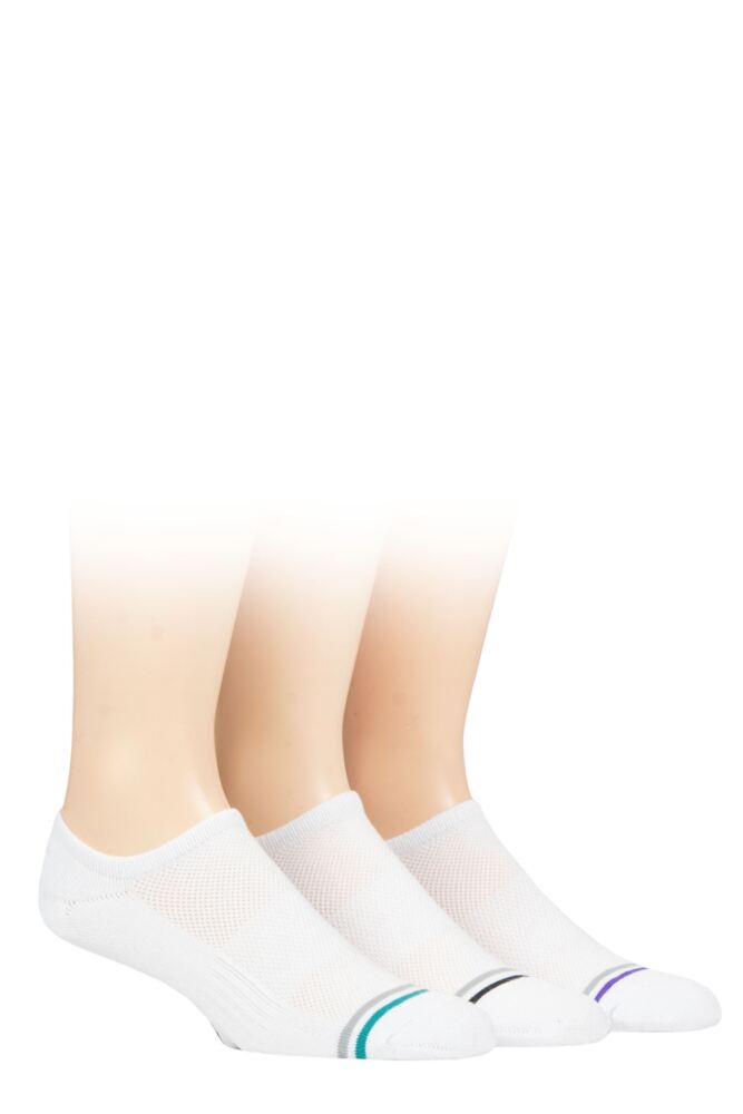 Sockshop FarahMens Bamboo No Show Socks 3-Pair