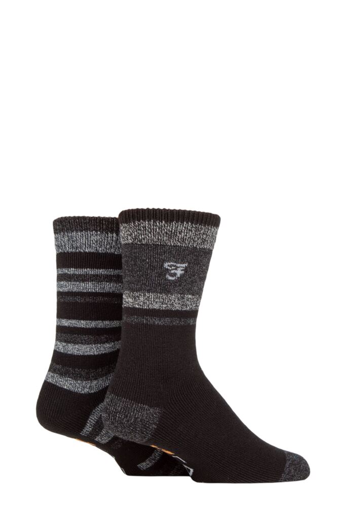 Sockshop FarahMens Brushed Inner Boot Socks 2-Pair