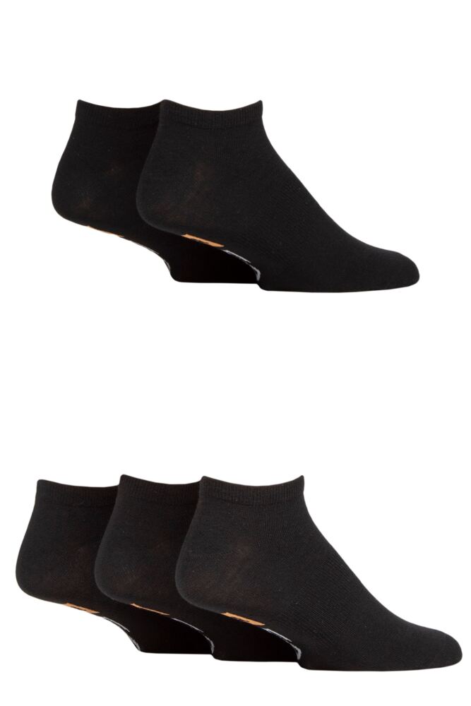 Sockshop FarahMens Cotton Trainer Socks 5-Pair