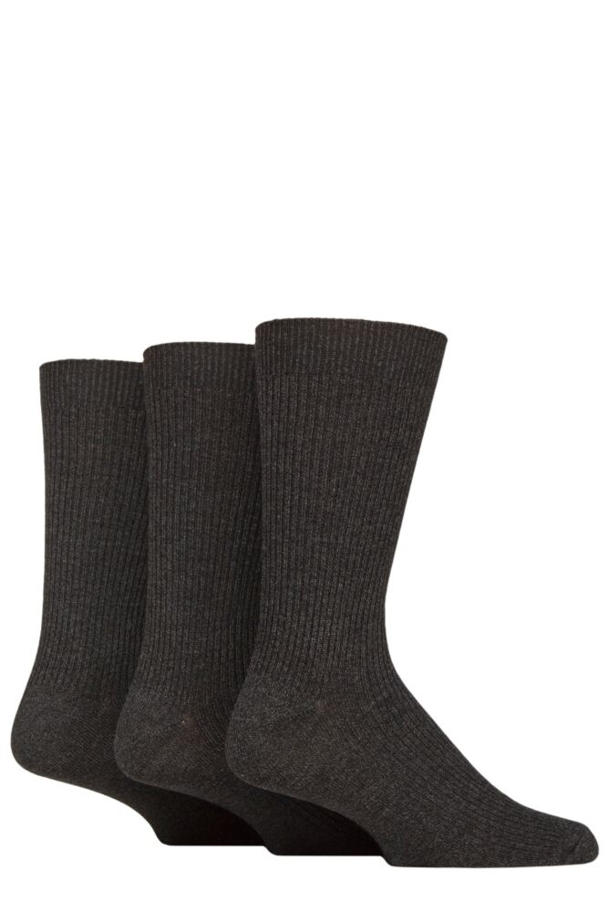Sockshop GlenmuirMens Bamboo Leisure Socks 3-Pair