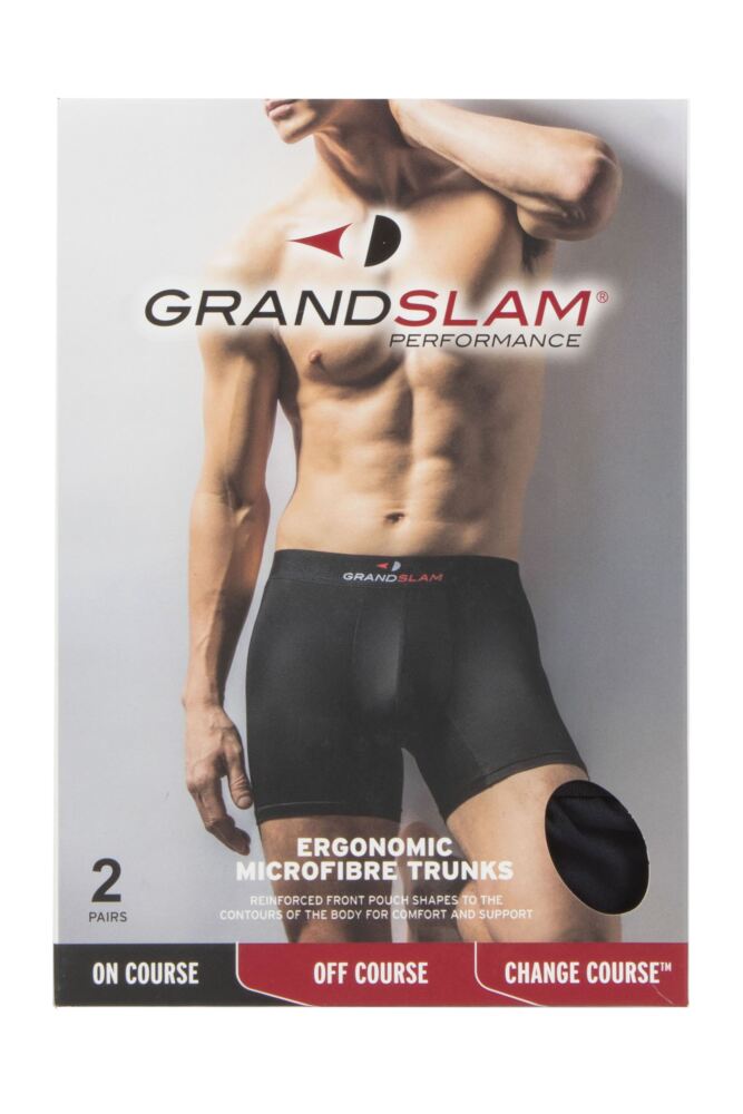 sockshop GrandslamMens Shaped Pouch Trunks 2-Pair