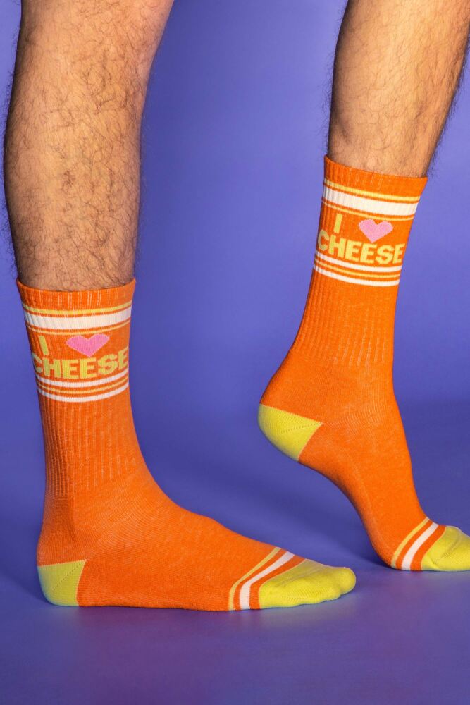 Sockshop Gumball PoodleI Love Cheese Cotton Socks