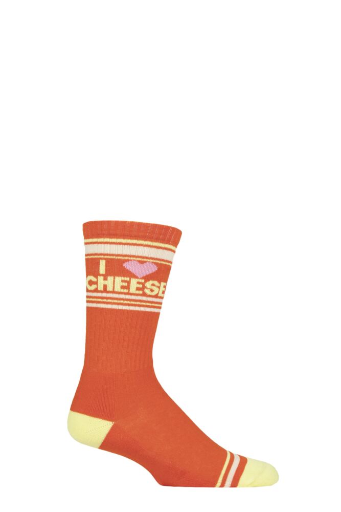 Sockshop Gumball PoodleI Love Cheese Cotton Socks