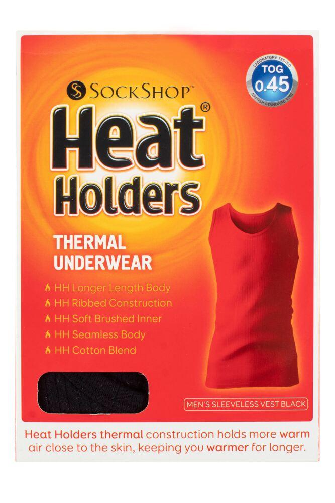 sockshop Heat HoldersMens 0.45 Tog Sleeveless Vest