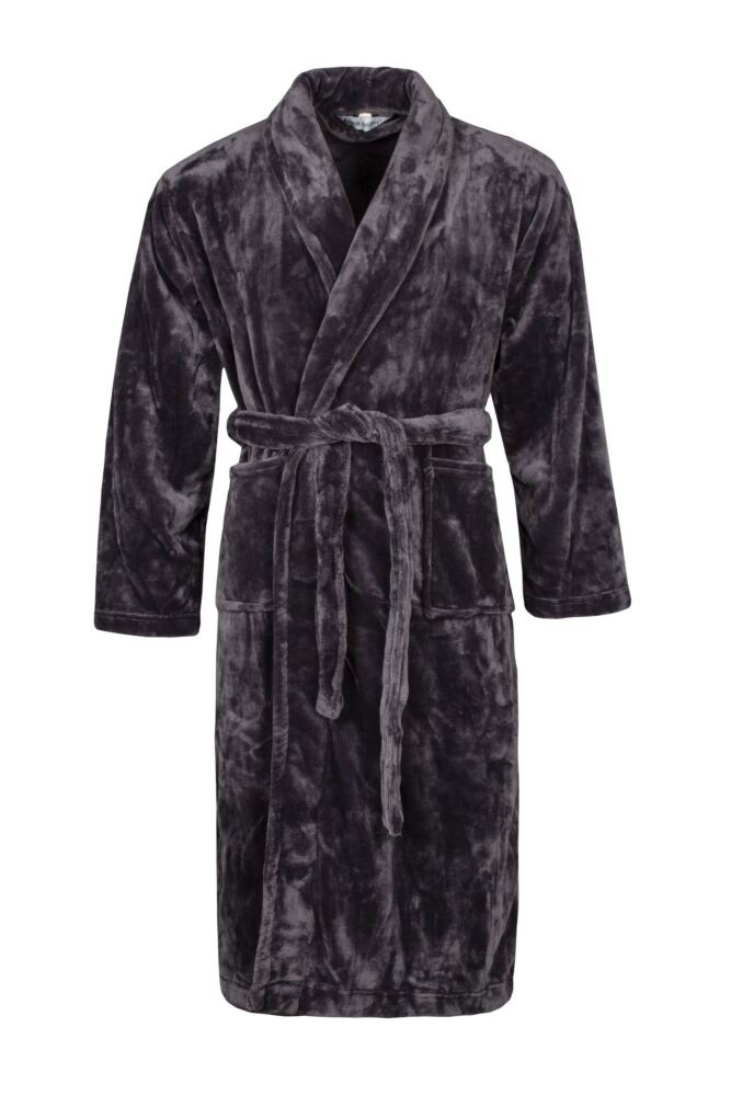 Sockshop Heat HoldersMens Fleece Dressing Gown