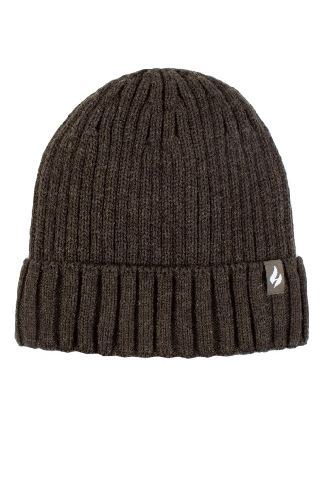 Sockshop Heat HoldersMens Lawson Rib Turnover Hat