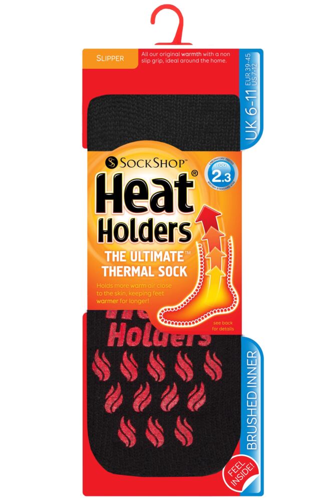 sockshop Heat HoldersMens Slipper Thermal Socks