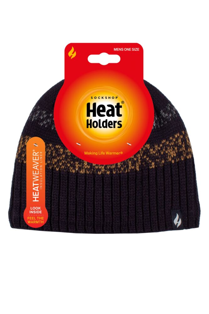 sockshop Heat HoldersMens Tromso Deep Rib Hat