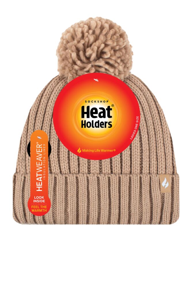 Sockshop Heat HoldersWomens Arden Pom Pom Hat