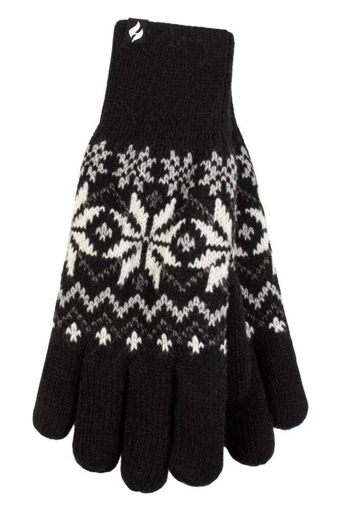 Sockshop Heat HoldersWomens Avens Patterned Gloves