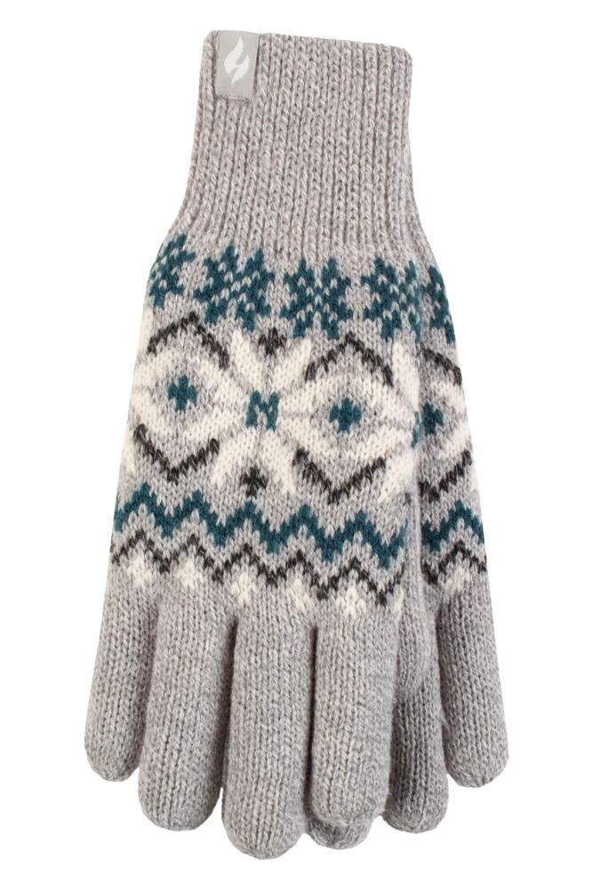 Sockshop Heat HoldersWomens Avens Patterned Gloves