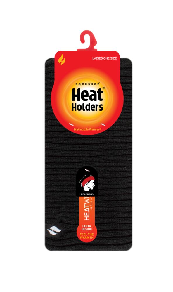 sockshop Heat HoldersWomens Padova Ribbed Headband