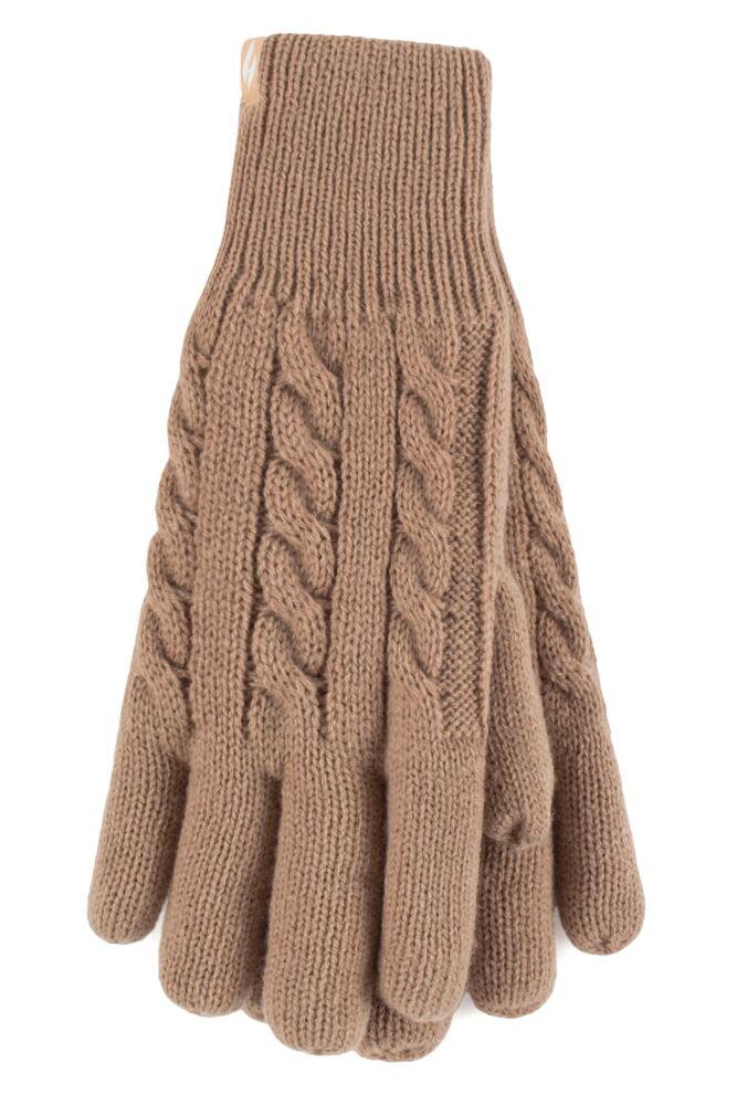 Sockshop Heat HoldersWomens Willow Cable Gloves