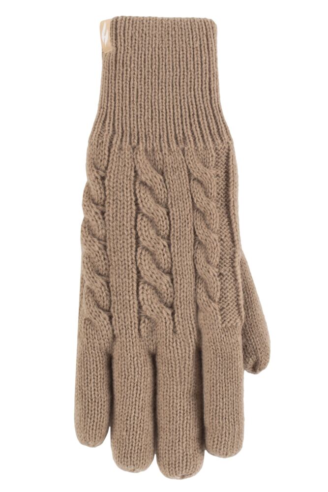 Sockshop Heat HoldersWomens Willow Cable Gloves