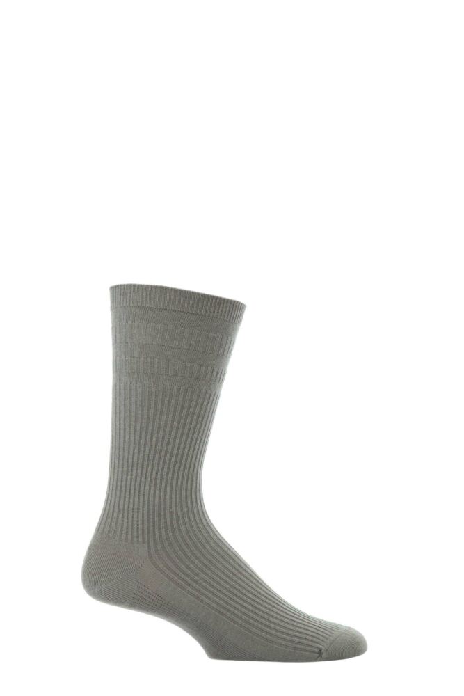 Sockshop HJ HallMens Wool Extra Wide Softop Socks