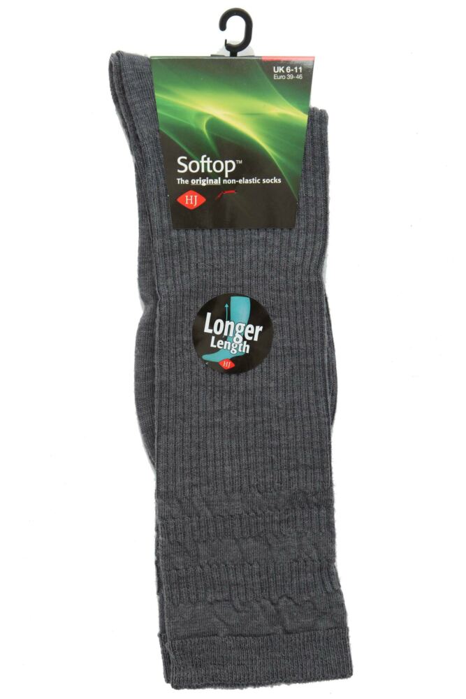 sockshop HJ HallMens Wool Mid Calf Softop Socks