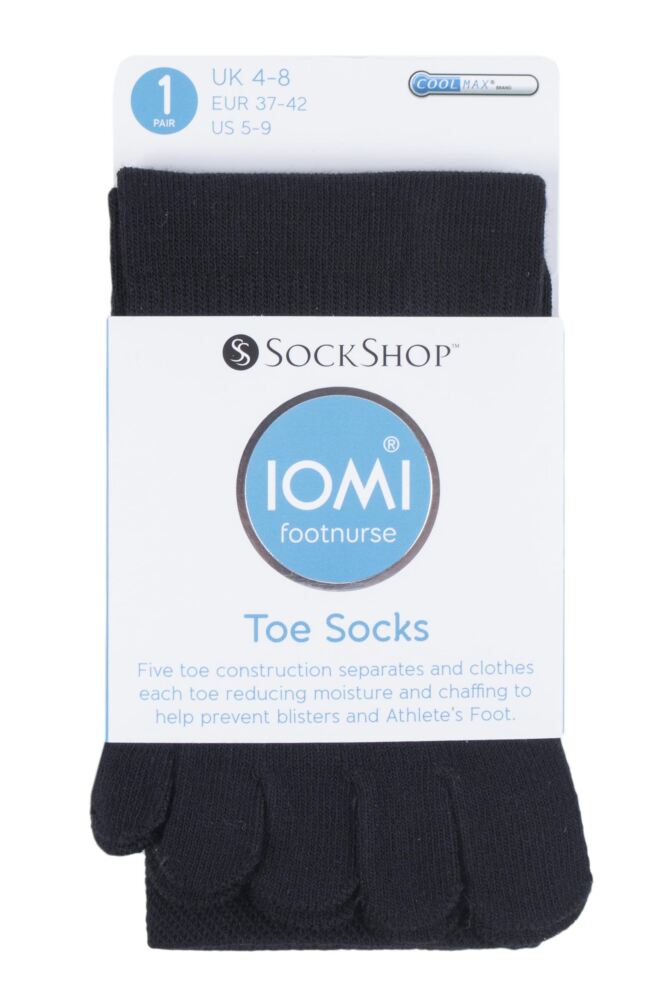 sockshop IOMIWomens FootNurse Toe Socks