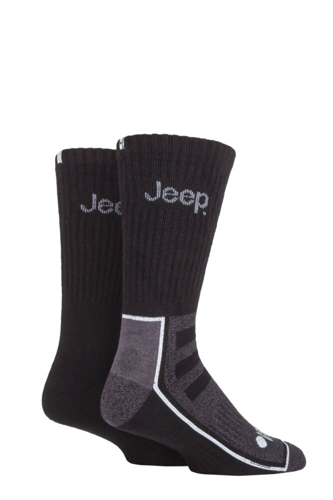 Sockshop JeepMens Bamboo Boot Socks 2-Pair