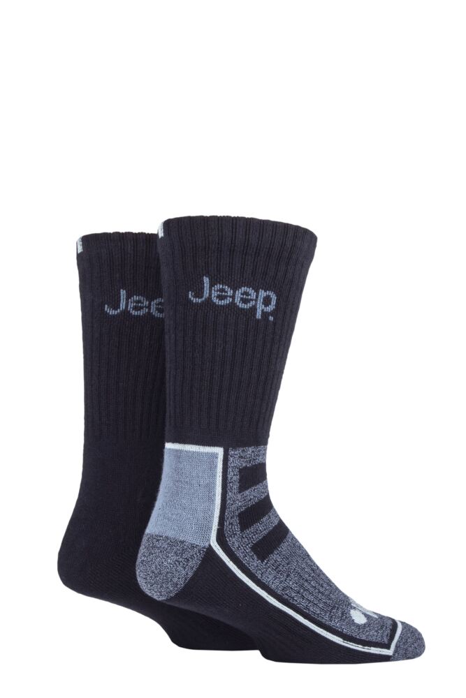Sockshop JeepMens Bamboo Boot Socks 2-Pair