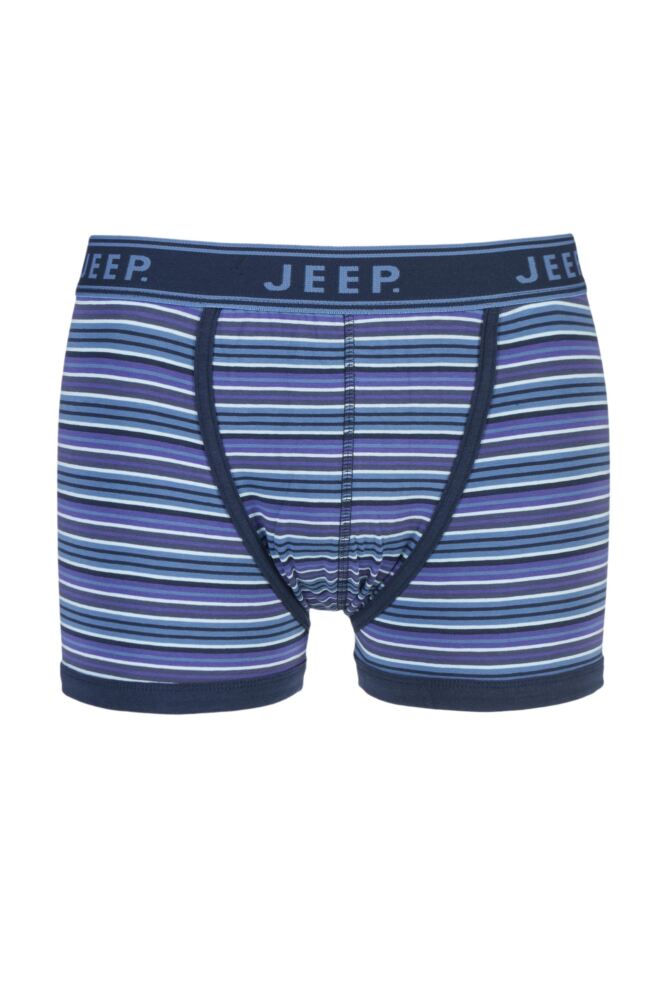 Sockshop JeepMens Cotton Spirit Stripe Trunks