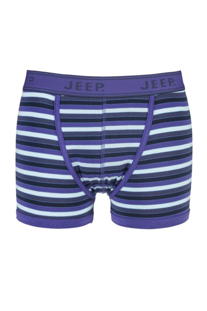 Sockshop JeepMens Cotton Spirit Stripe Trunks