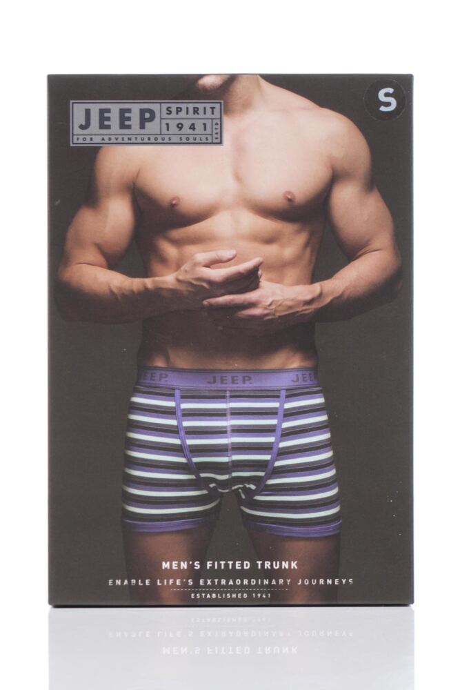 sockshop JeepMens Cotton Spirit Stripe Trunks